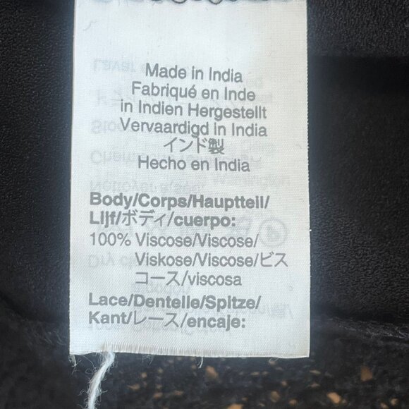 POINT SUR for J. CREW Viscose and Lace Top Size 8 - Picture 10 of 10